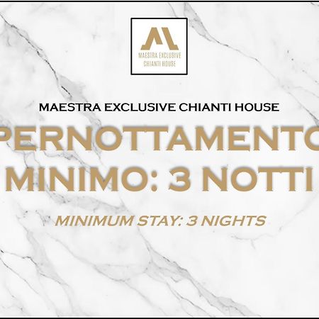 Maestra Exclusive Chianti House, Tuscany ポッジボンシ エクステリア 写真