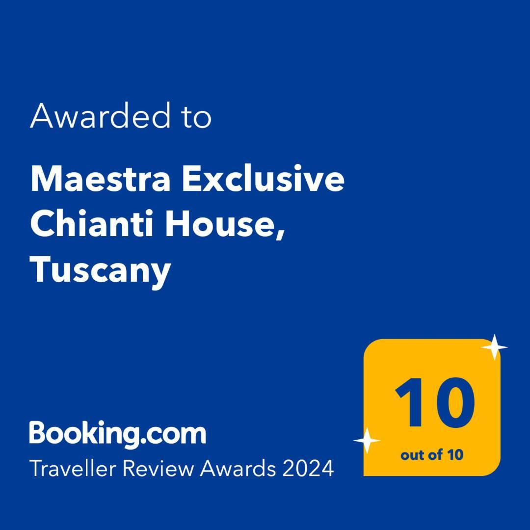 Maestra Exclusive Chianti House, Tuscany ポッジボンシ エクステリア 写真
